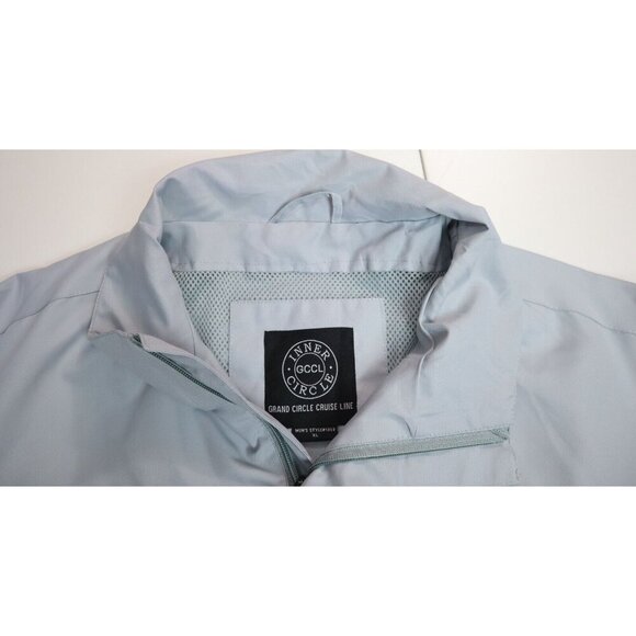GRAND CIRCLE CRUISE LINE - MEN S LIGHT GRAY JACKET - SIZE XL - Picture 5 of 6